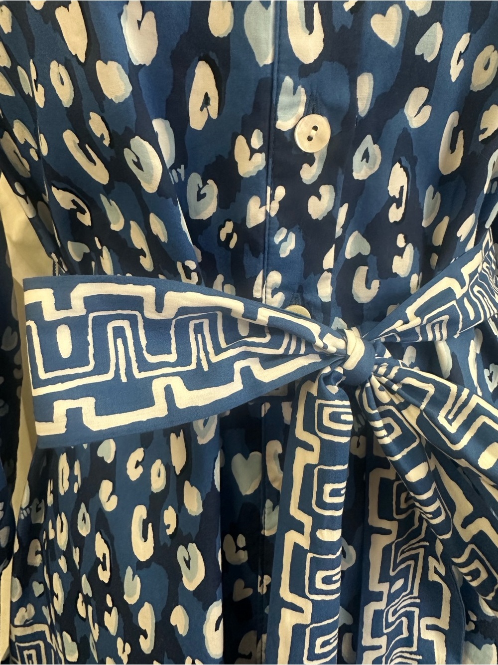 Lilly Pulitzer Drena Animal-Print Cotton Mini-Shirtdress - Picture 4 of 7